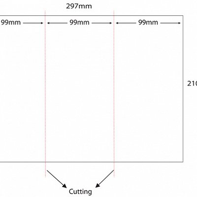A4 Flyer Cuts